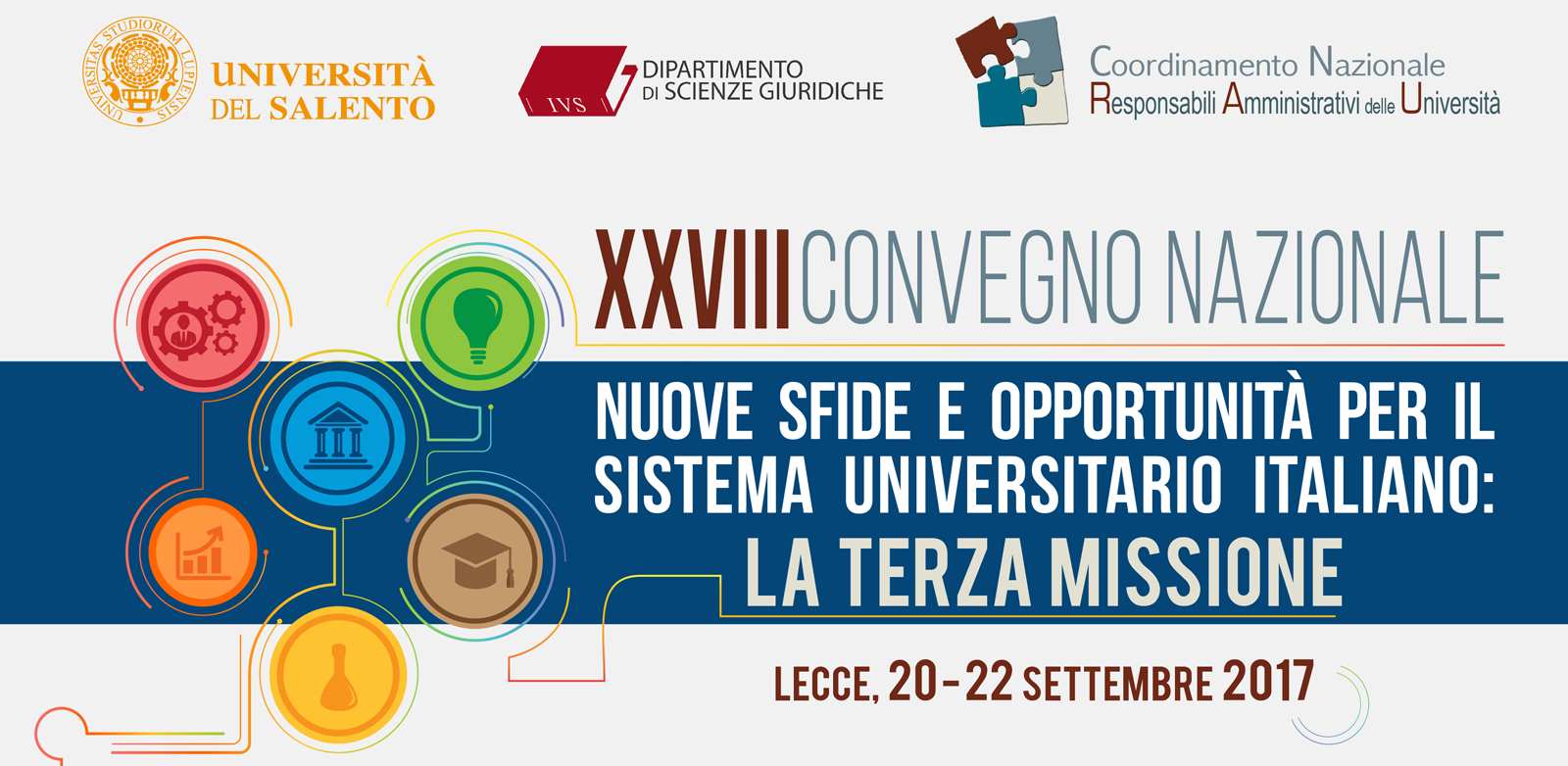 XXVIII CONVEGNO NAZIONALE – NUOVE SFIDE E OPPORTUNITA’ PER IL SISTEMA UNIVERSITARIO ITALIANO