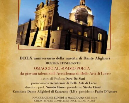 DCCLX anniversario della nascita di Dante Alighieri: Omaggio al Sommo Poeta