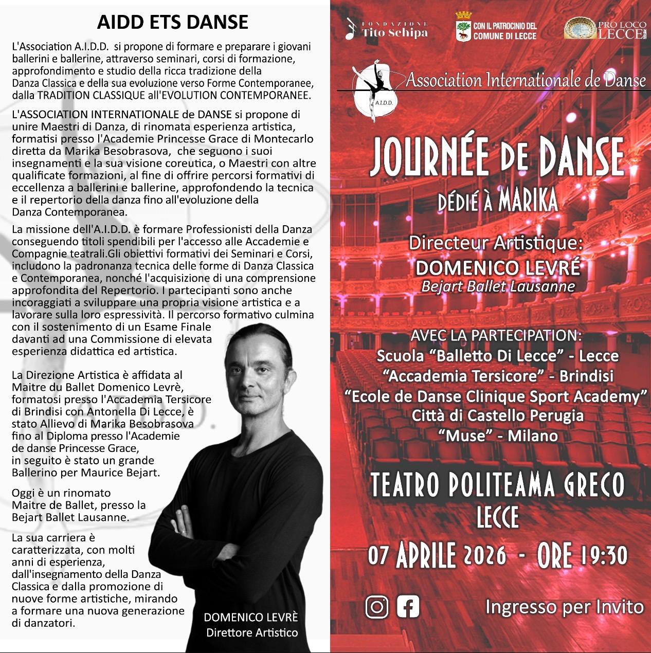 “Journée de danse” dédié à MARIKA